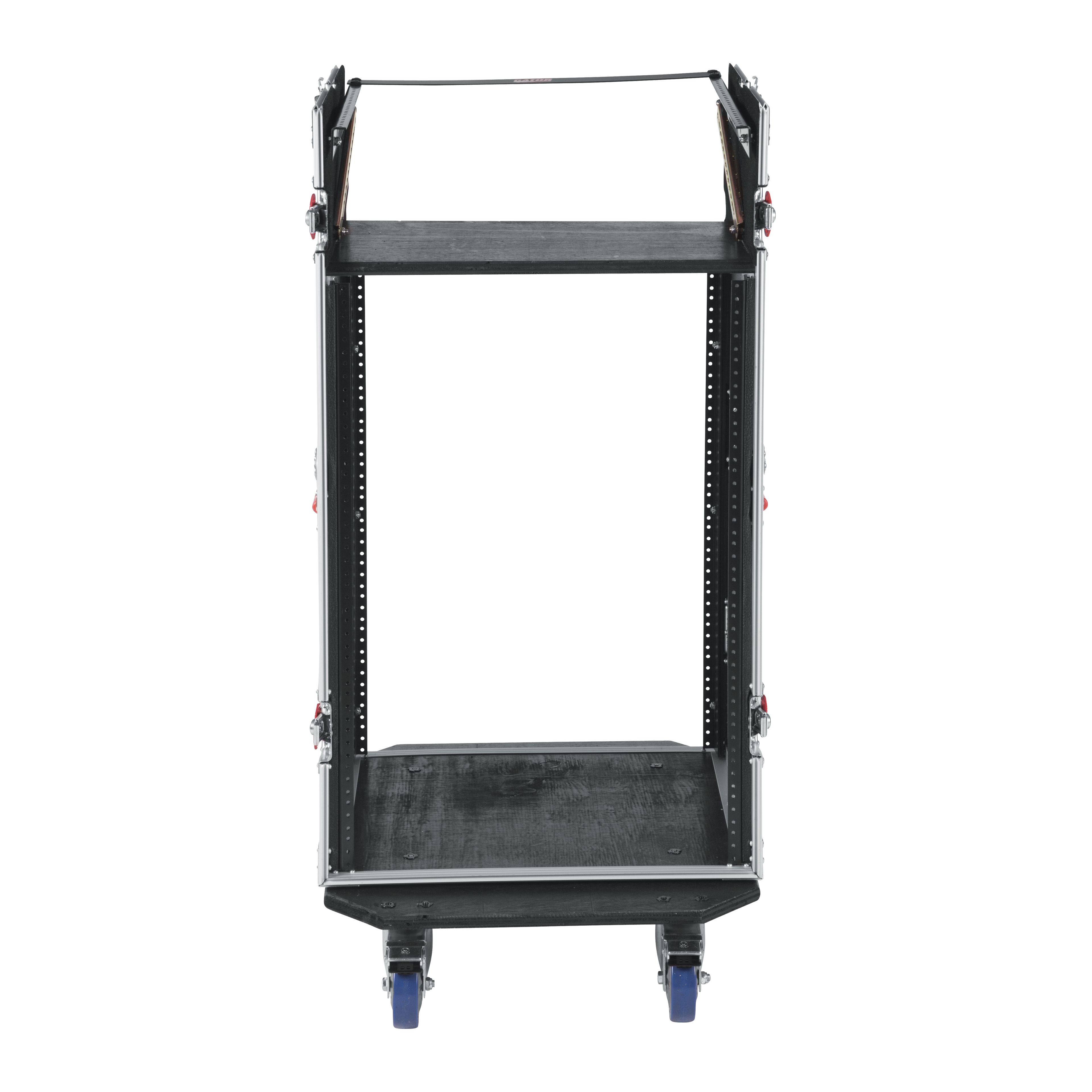10U Top, 16U Side Audio Road Rack Case