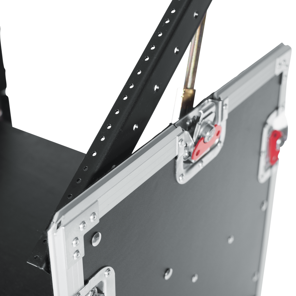 10U Top, 16U Side Audio Road Rack Case