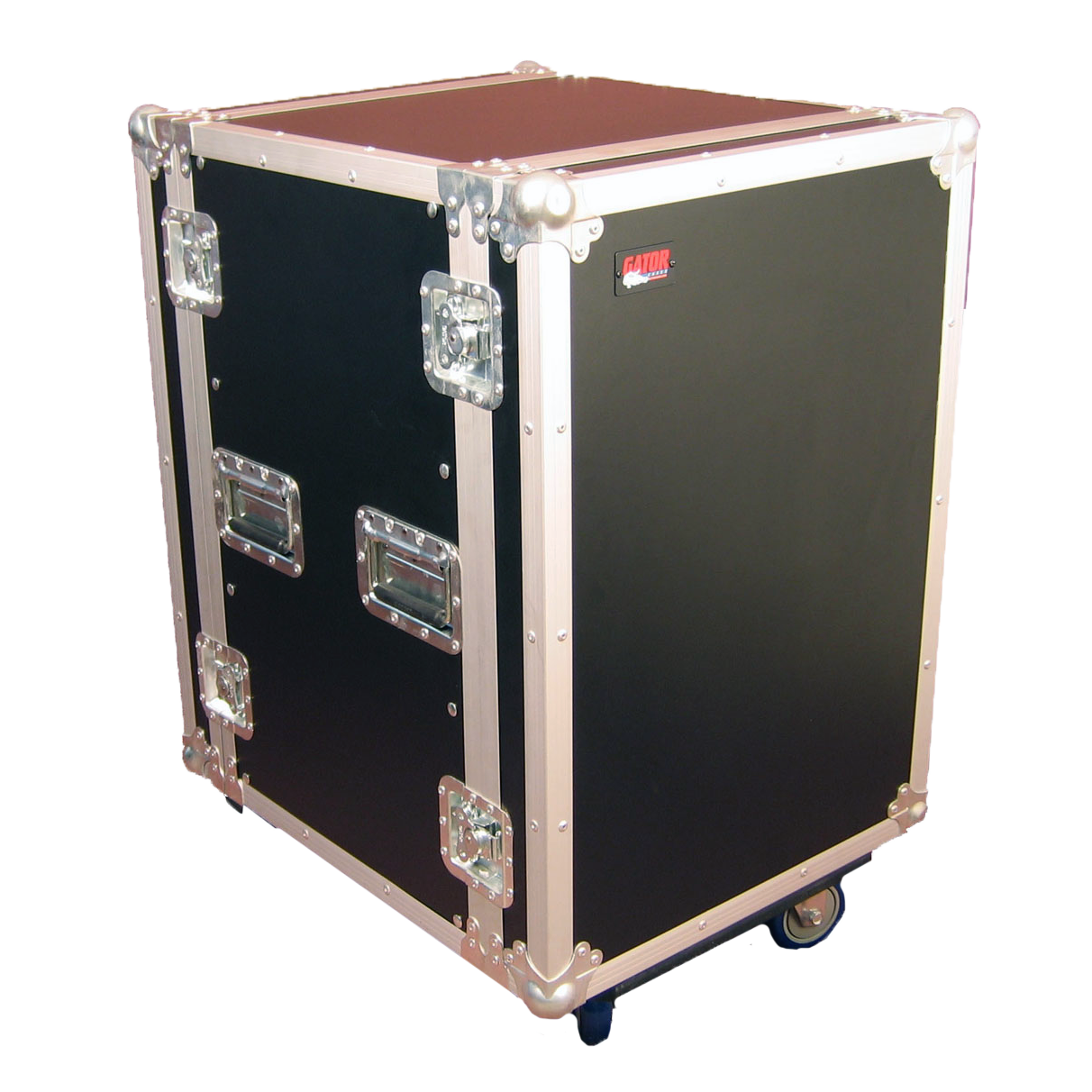 14U, Standard Audio Road Rack Case w/ Casters