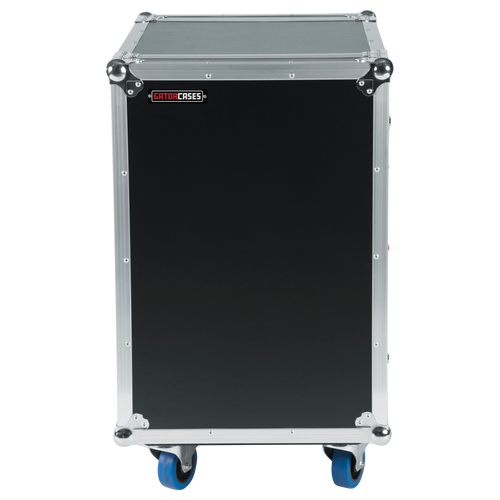 16U, Standard Audio Road Rack Case w/ Casters