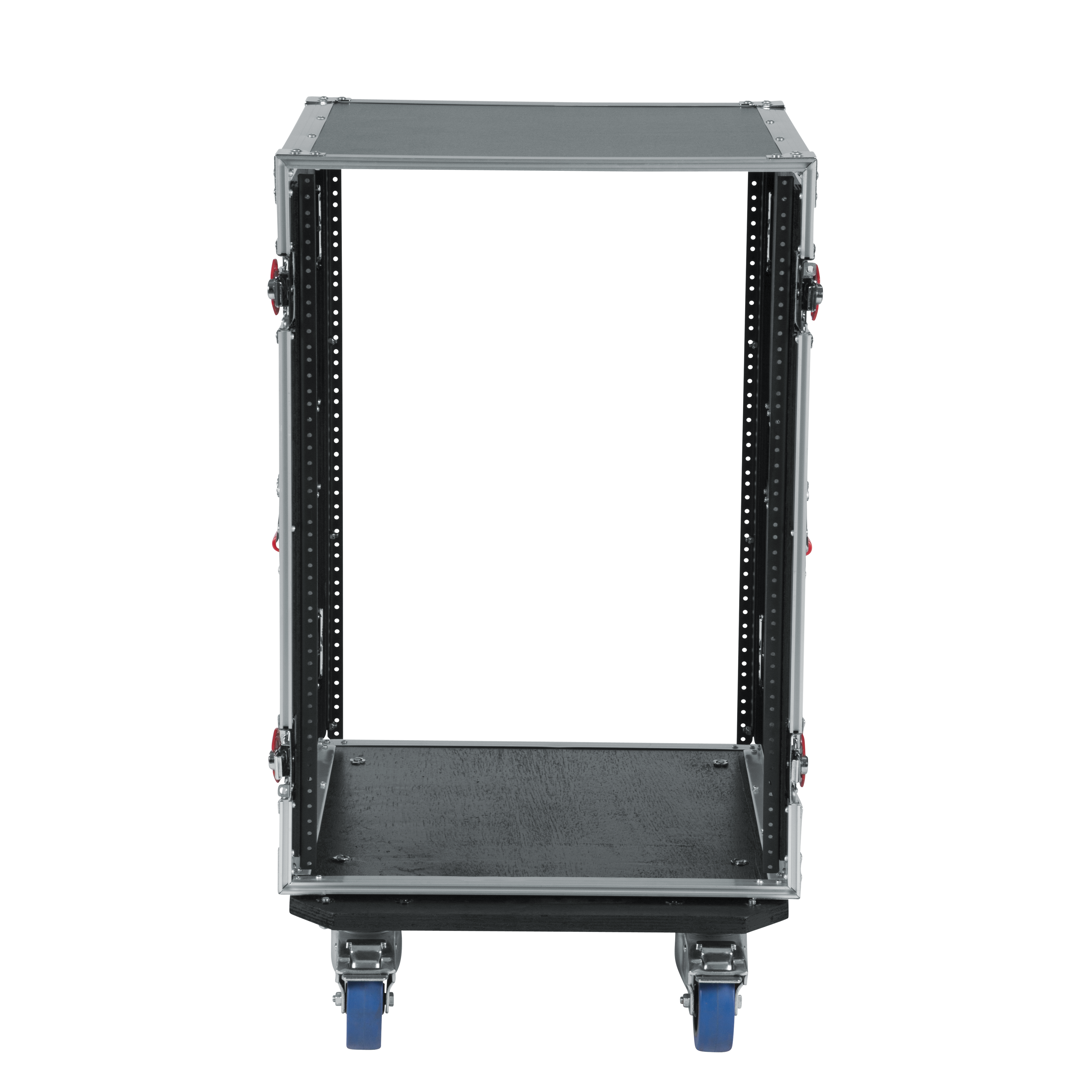 16U, Standard Audio Road Rack Case w/ Casters