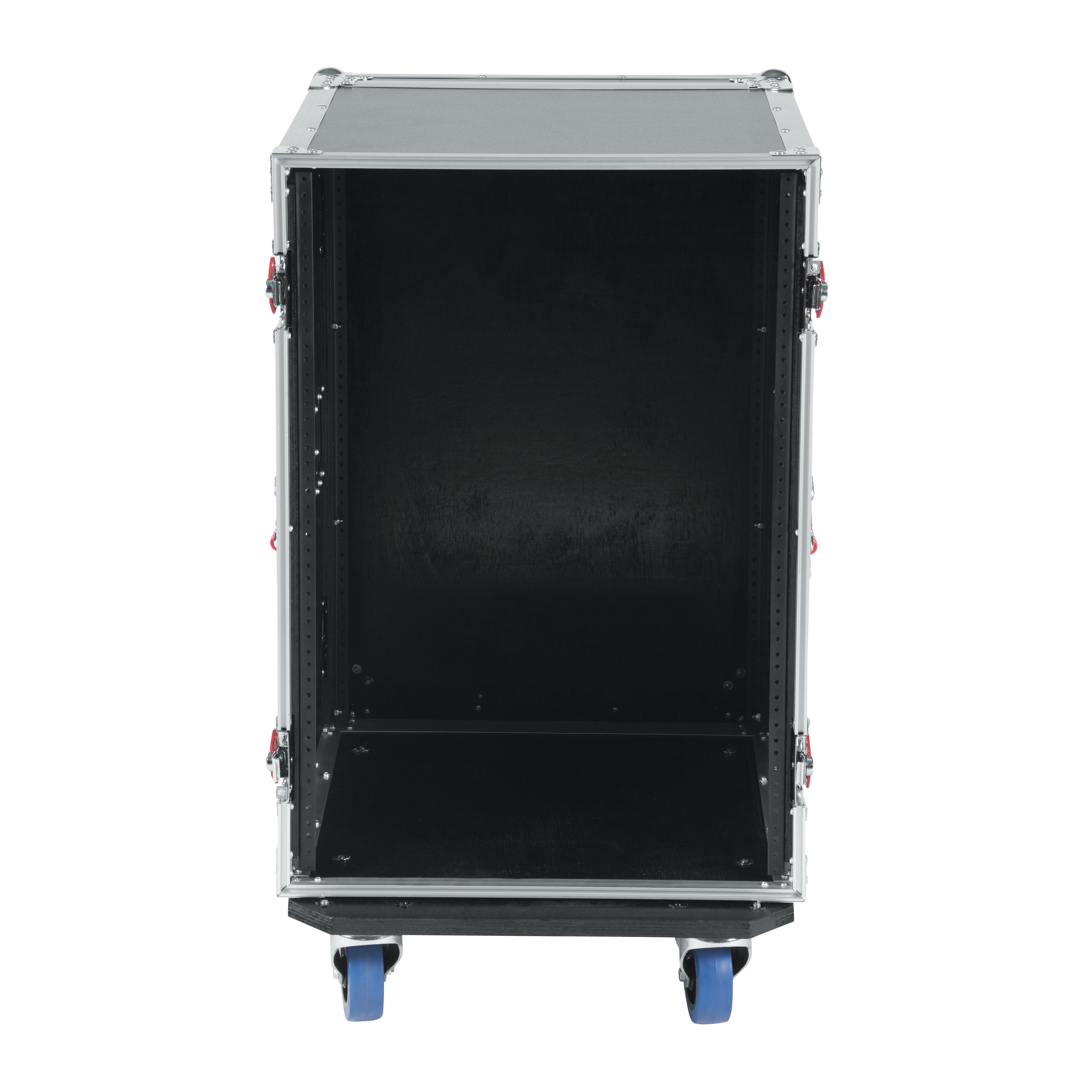 16U, Standard Audio Road Rack Case w/ Casters