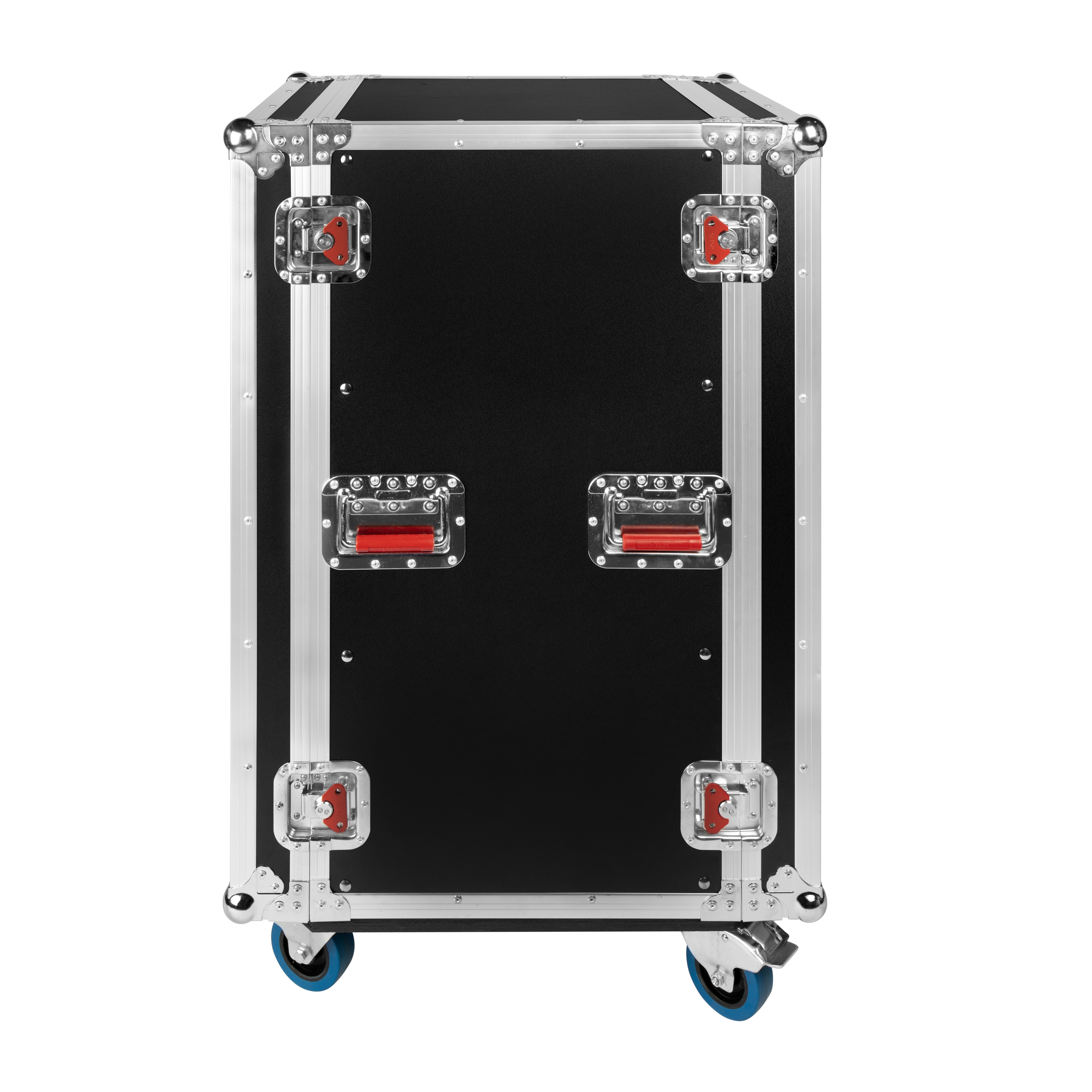 ATA Wood Flight Rack Case; 20U; 17" Deep; Casters