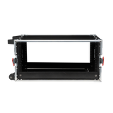 4U, Standard Audio Road Rack Case, w/ Wheels