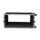 4U, Standard Audio Road Rack Case, w/ Wheels