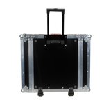 4U, Standard Audio Road Rack Case, w/ Wheels