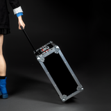 4U, Standard Audio Road Rack Case, w/ Wheels