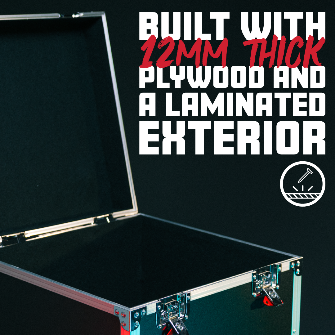 ATA Style Lighting Case Holds 4 Leko Lights