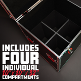 ATA Style Lighting Case Holds 4 Leko Lights