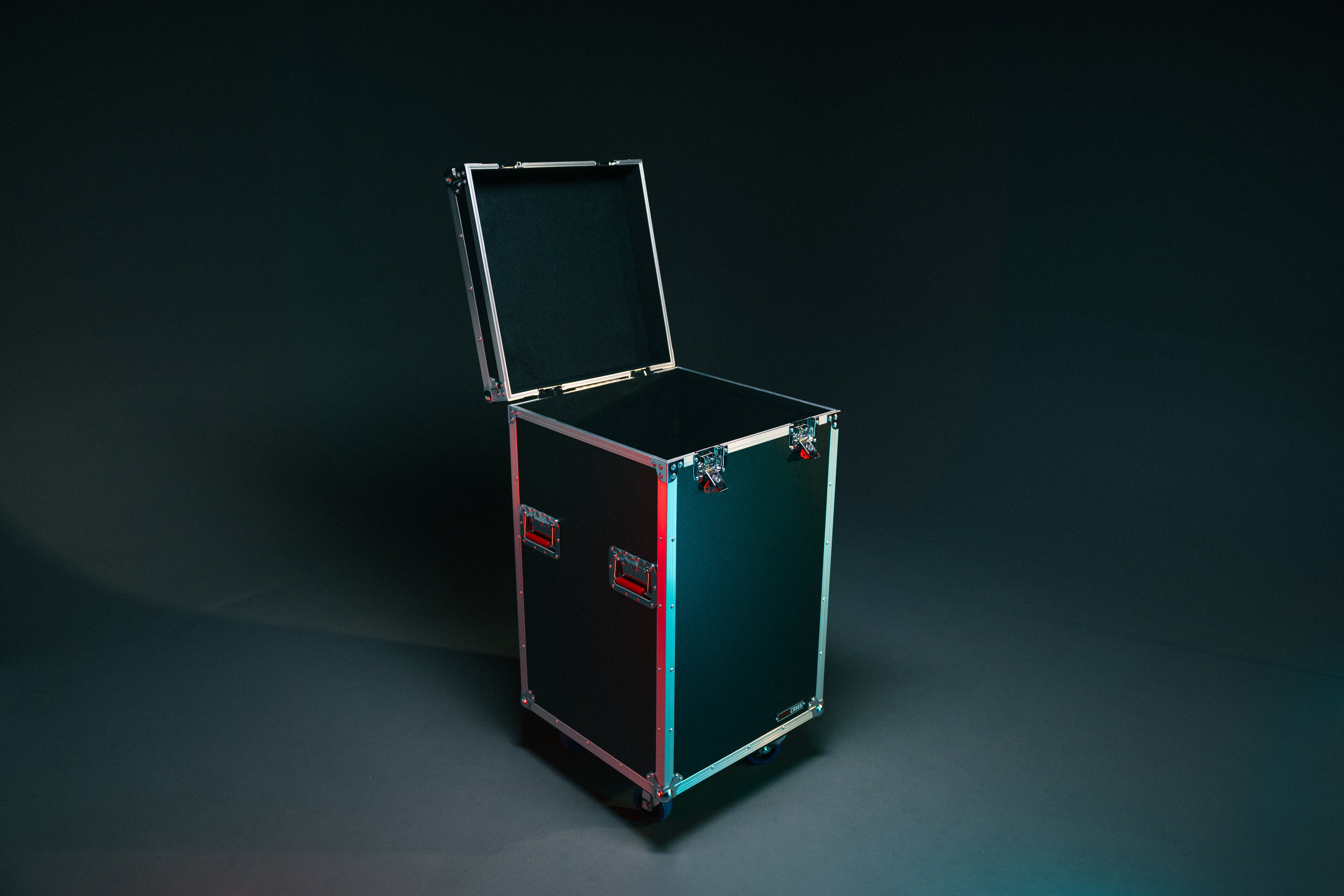ATA Style Lighting Case Holds 4 Leko Lights