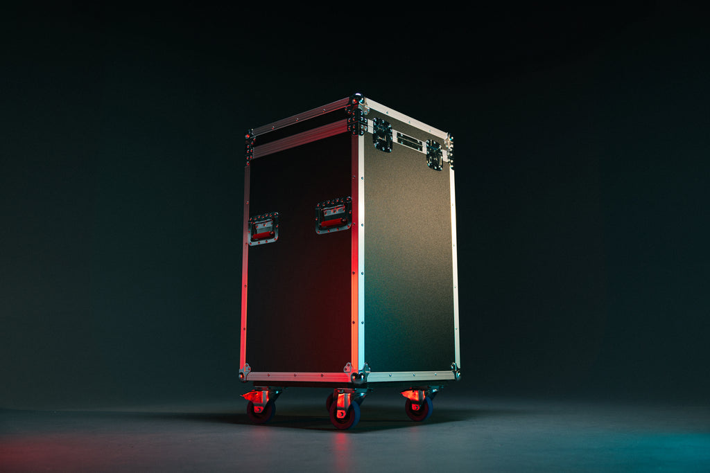 ATA Style Lighting Case Holds 4 Leko Lights
