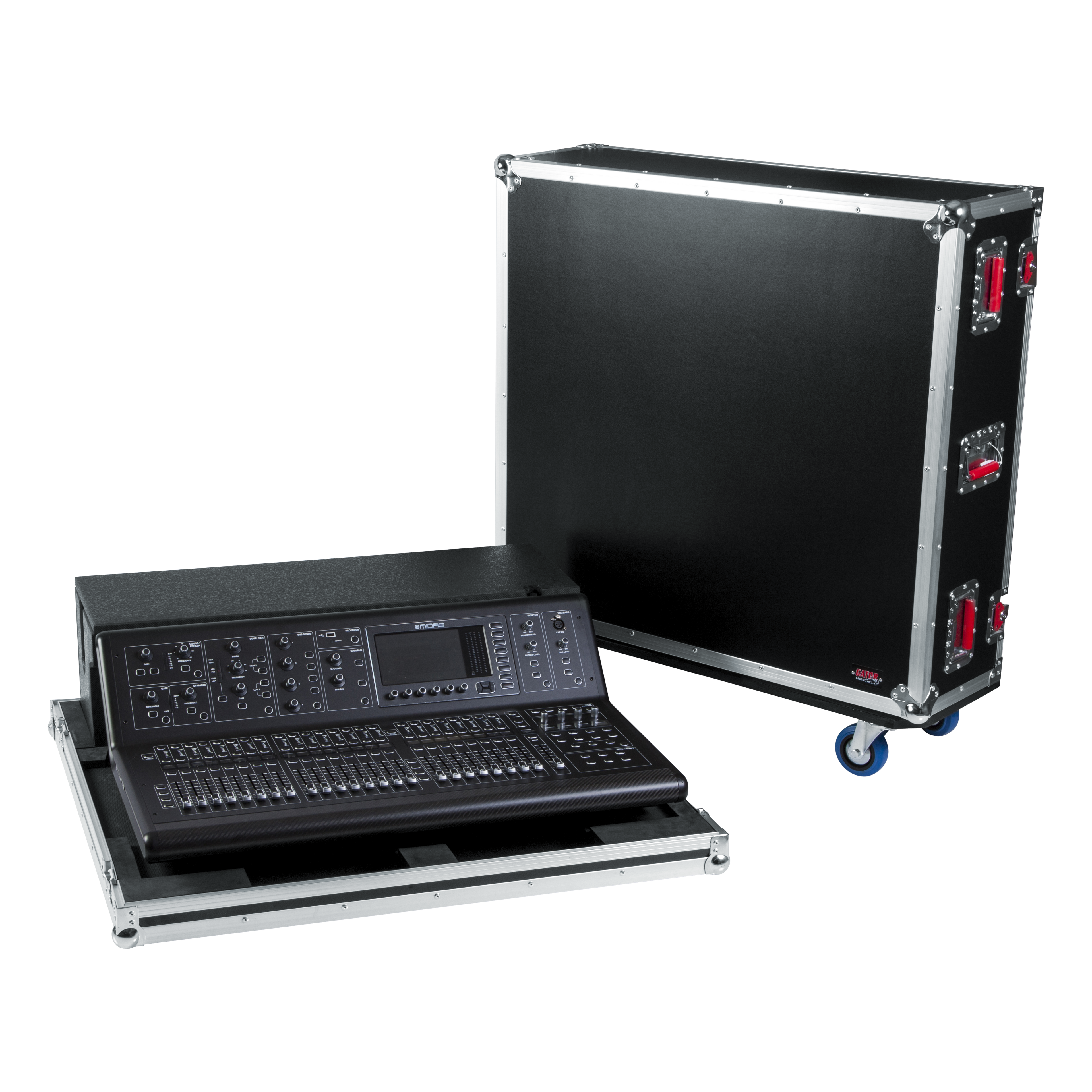 Road case for Midas M32 large format mixer