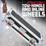 G-TOUR Pedal Board; Large w/ wheels