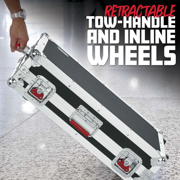 G-TOUR Pedal Board; Large w/ wheels