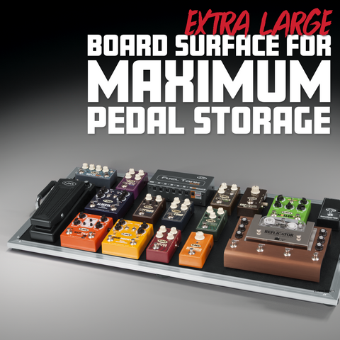 G-TOUR Pedal Board; Extra Large w/ wheels