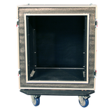 12U Shock Audio Road Rack Case w/ Casters