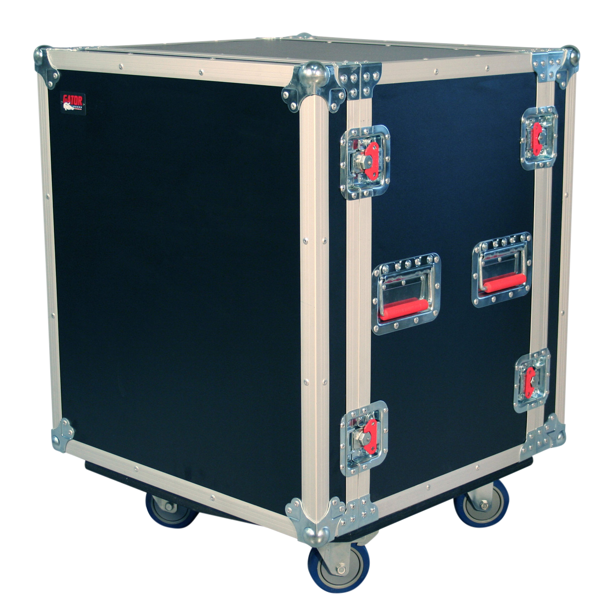 12U Shock Audio Road Rack Case w/ Casters