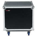8U Shock Audio Road Rack Case w/ Casters
