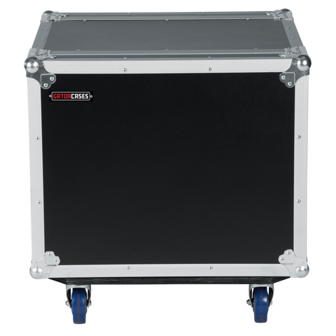 8U Shock Audio Road Rack Case w/ Casters