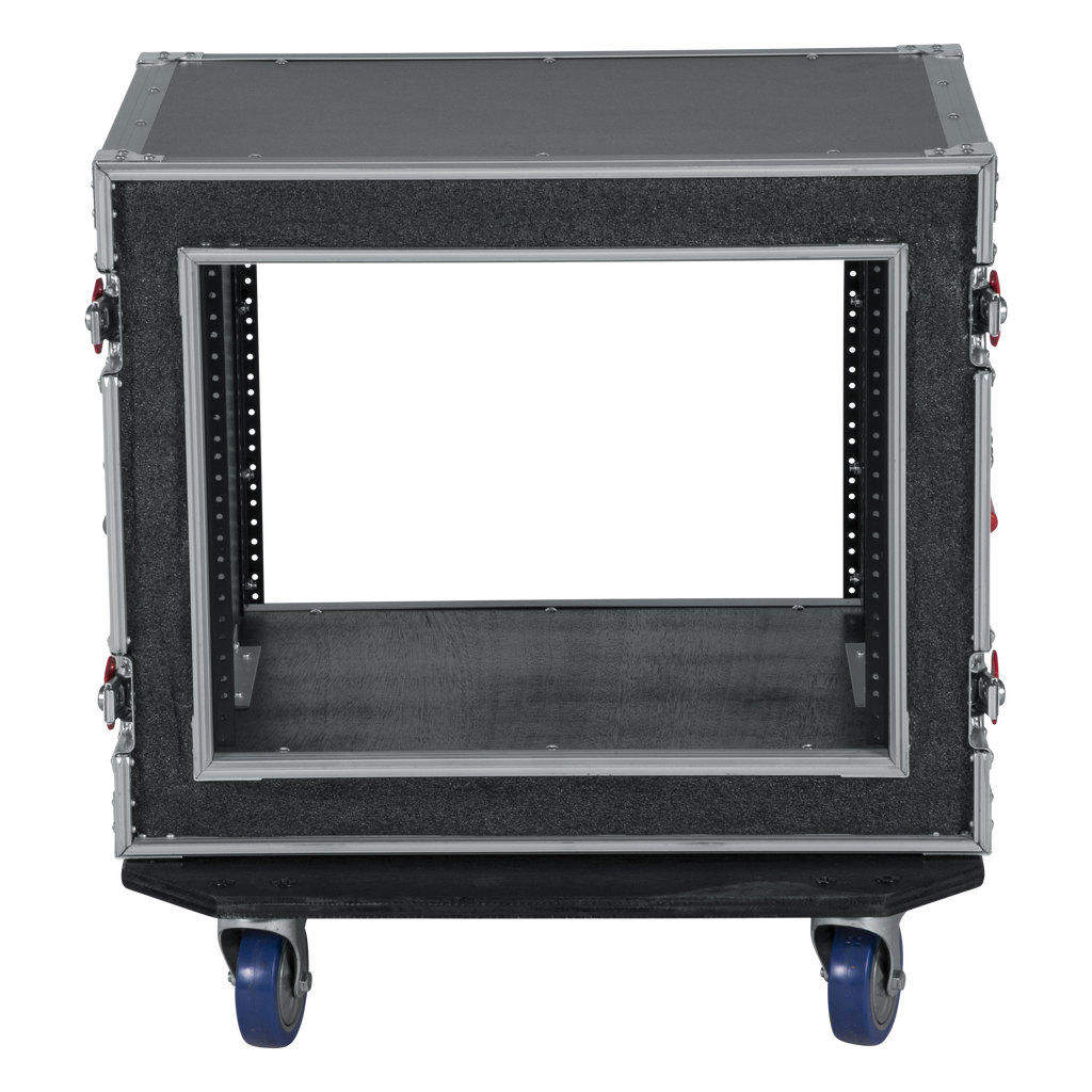 8U Shock Audio Road Rack Case w/ Casters