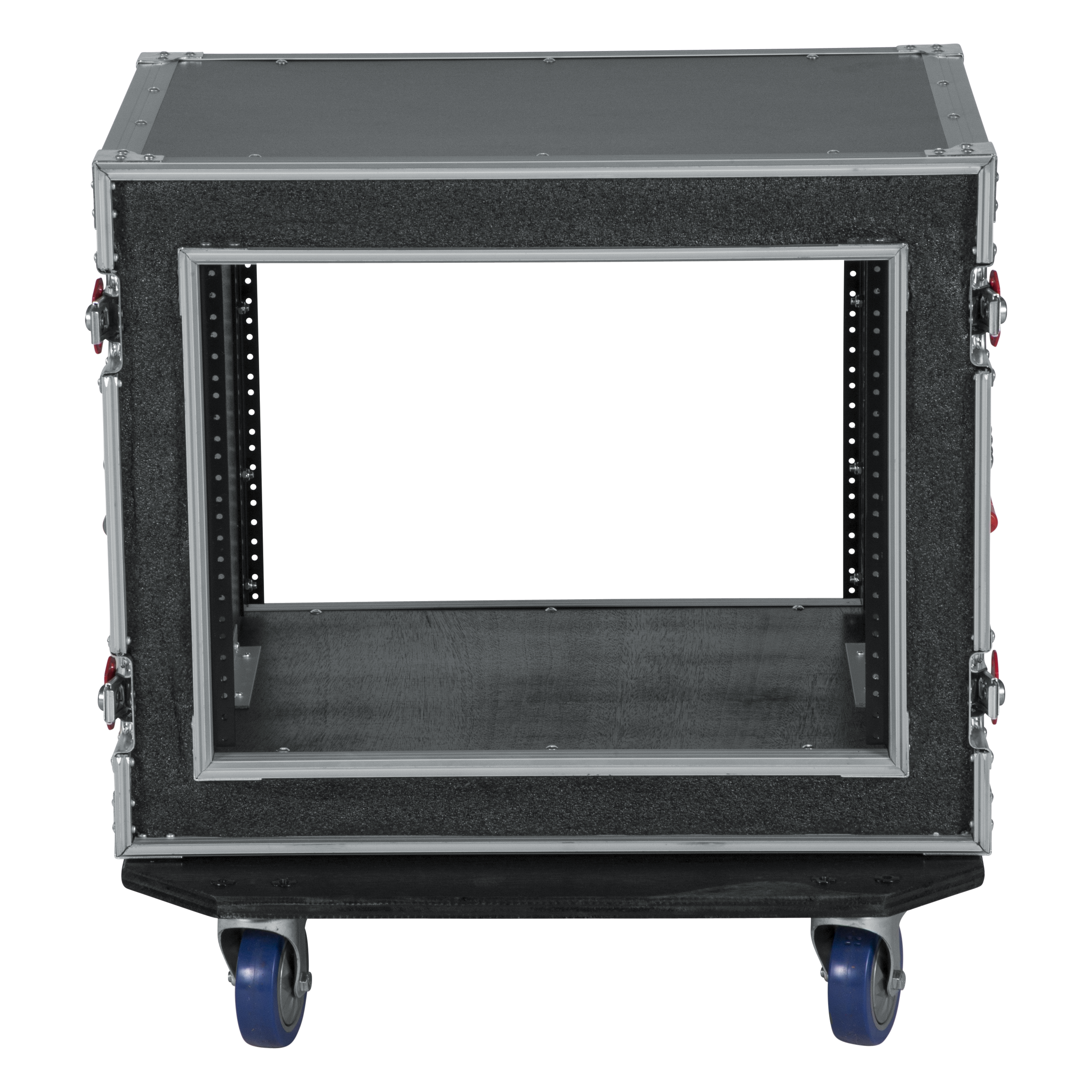 8U Shock Audio Road Rack Case w/ Casters
