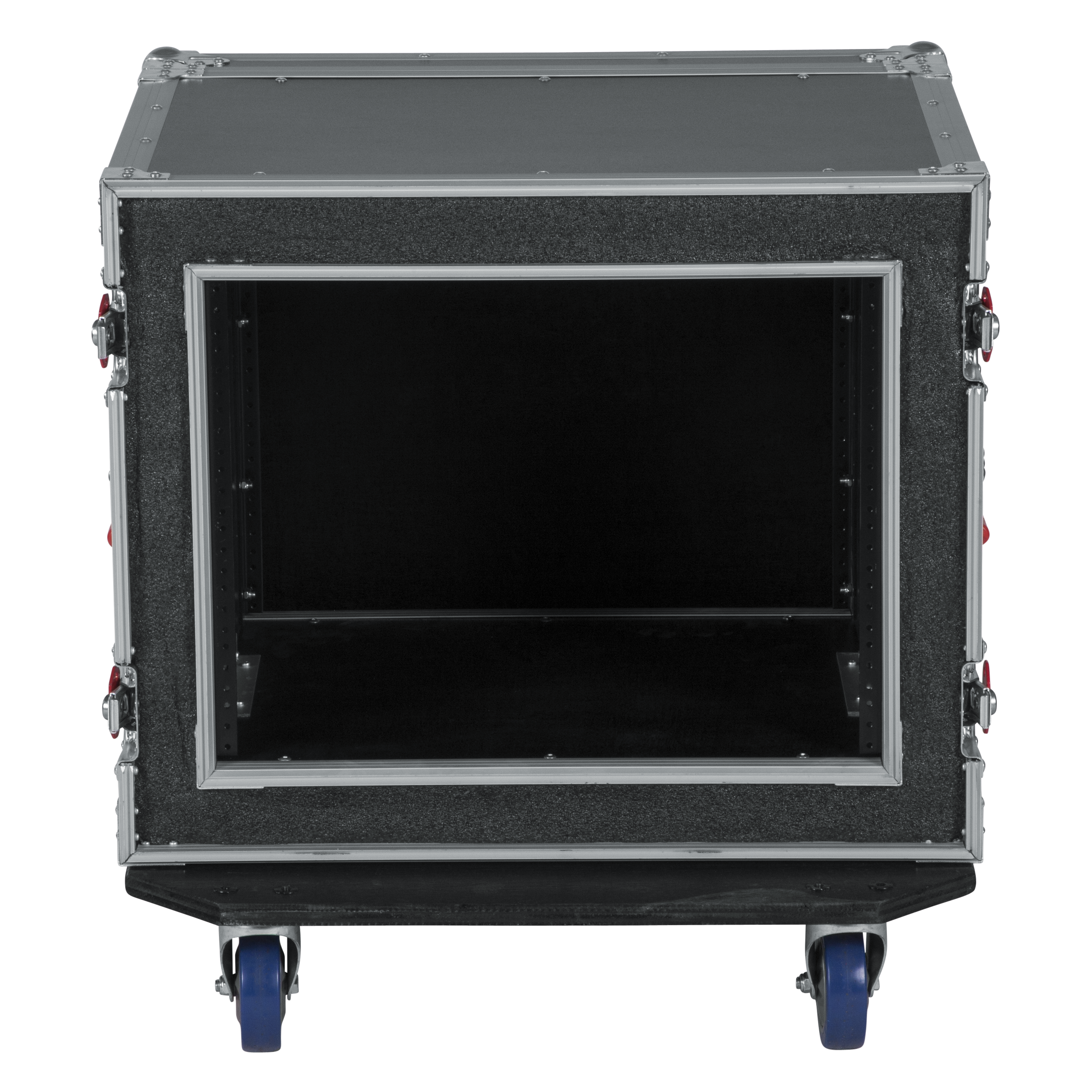 8U Shock Audio Road Rack Case w/ Casters