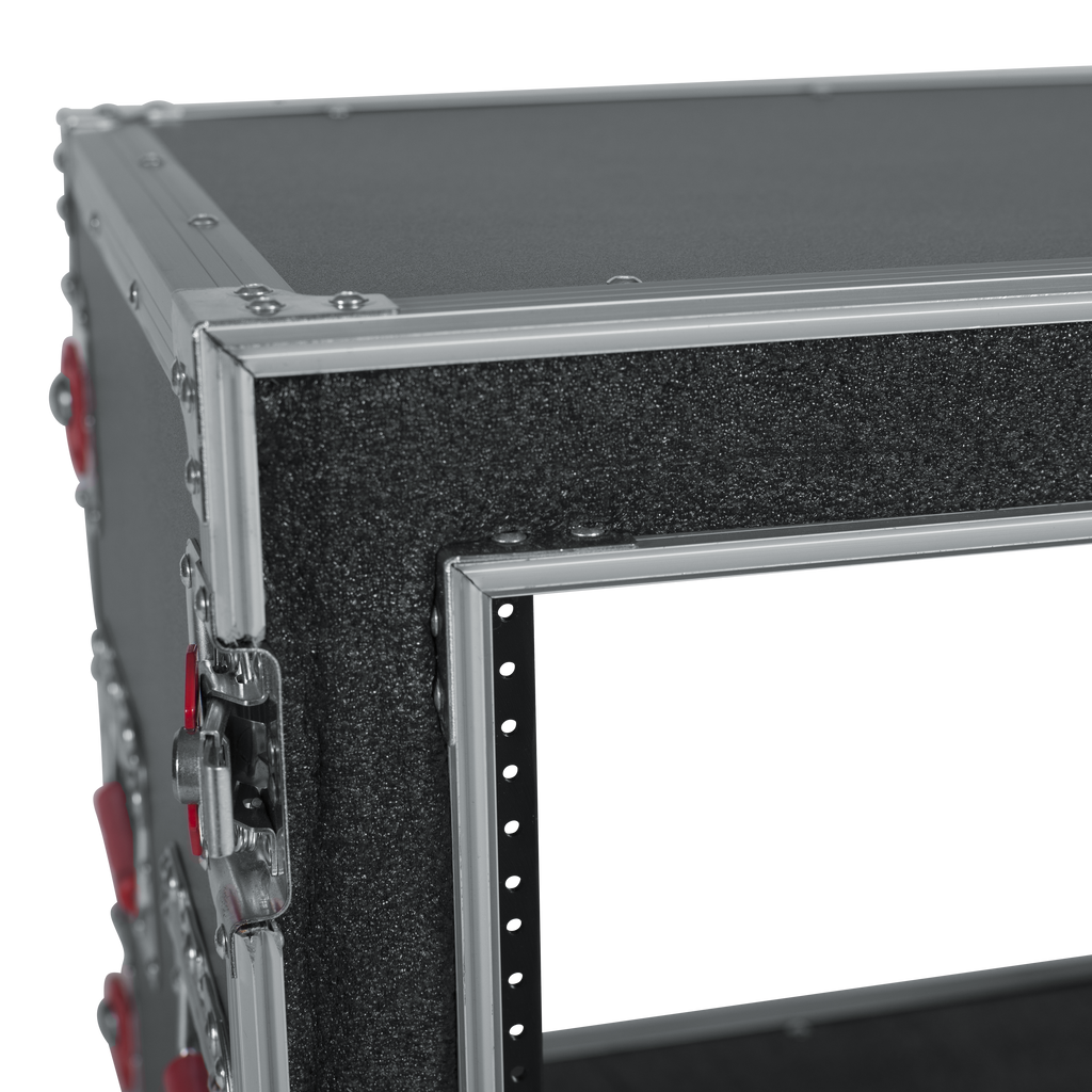 8U Shock Audio Road Rack Case w/ Casters