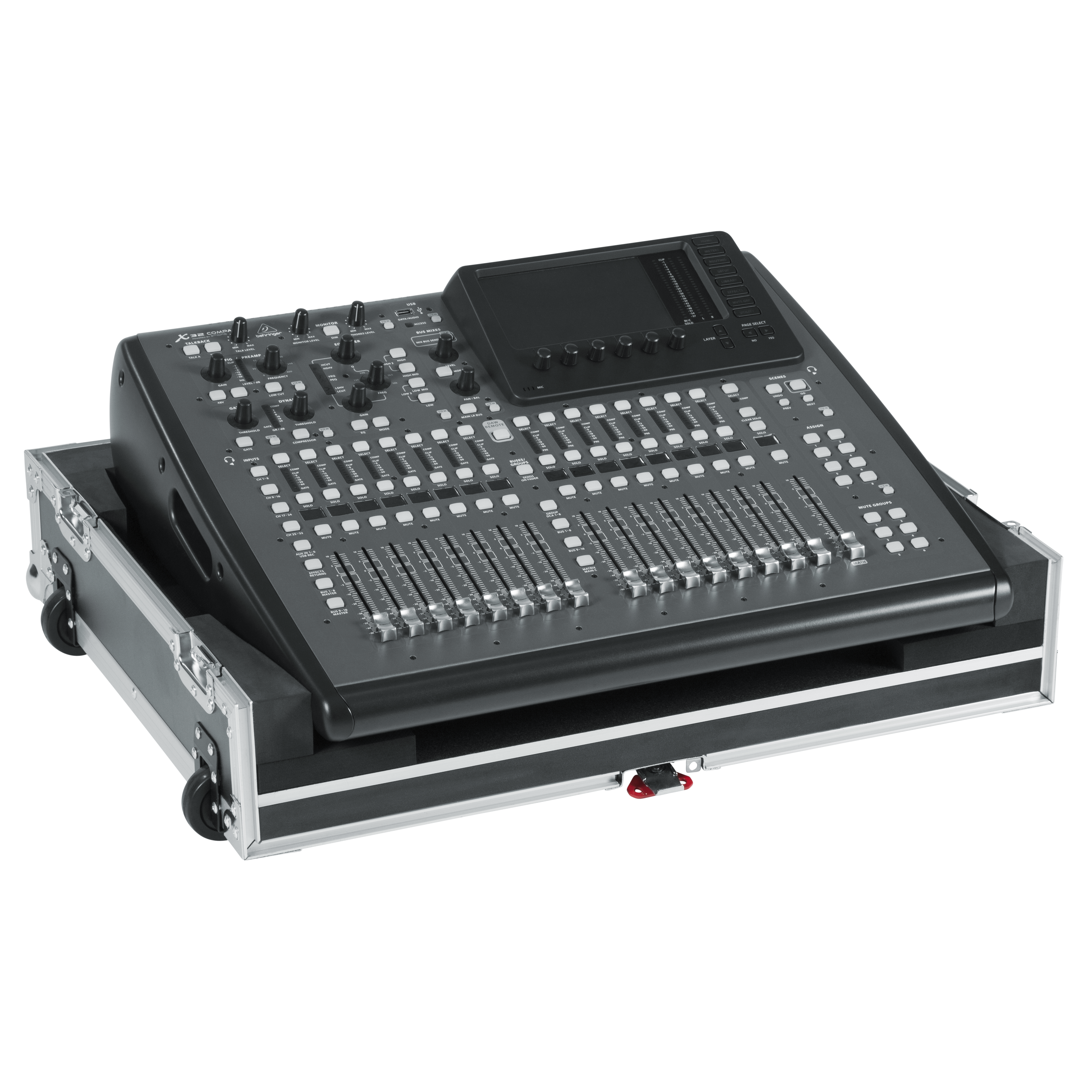 Road case for Behringer X-32 Compact Mixer