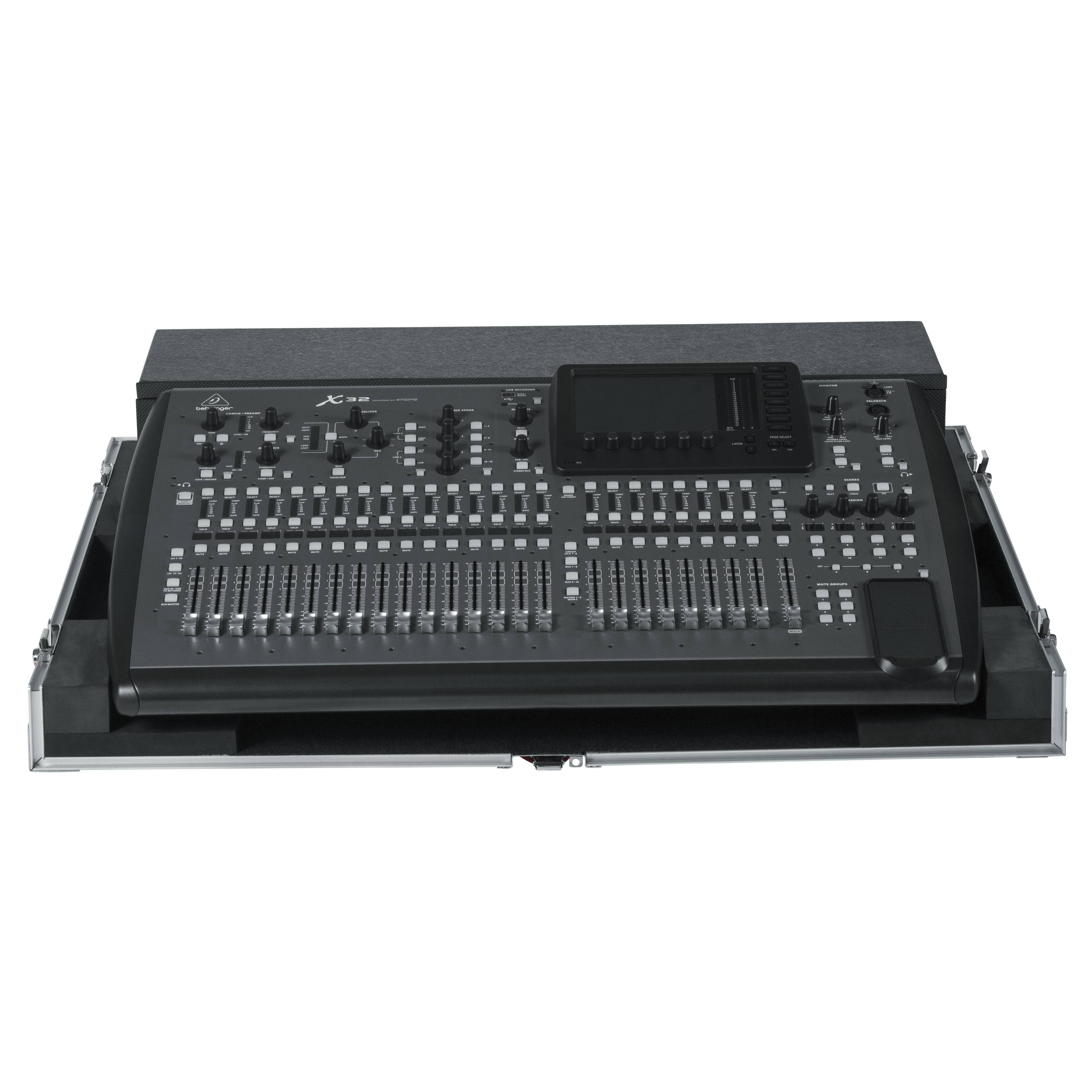 Road case for Behringer X-32 with Doghouse