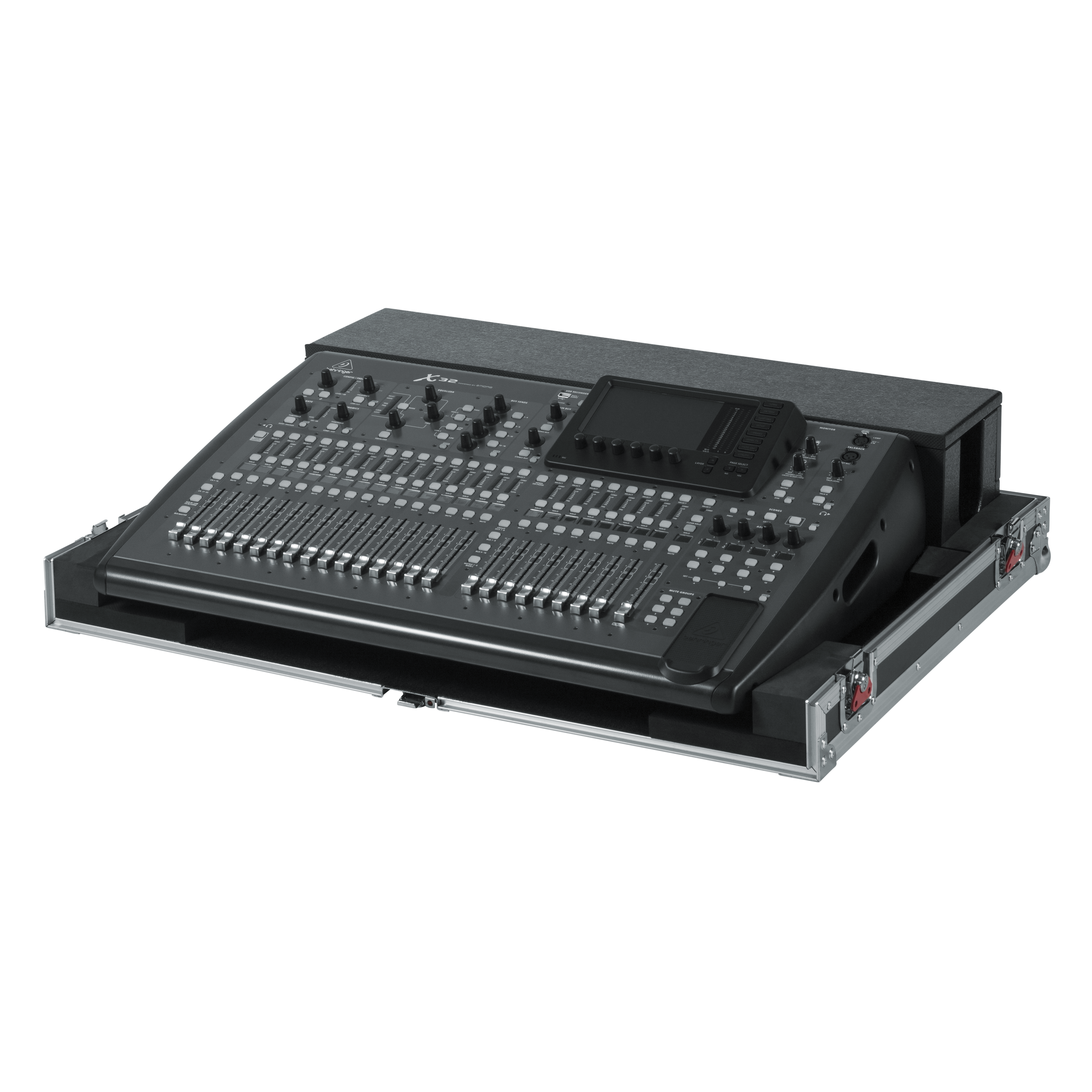 Road case for Behringer X-32 with Doghouse