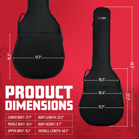 Acoustic Bass Guitar Gig Bag
