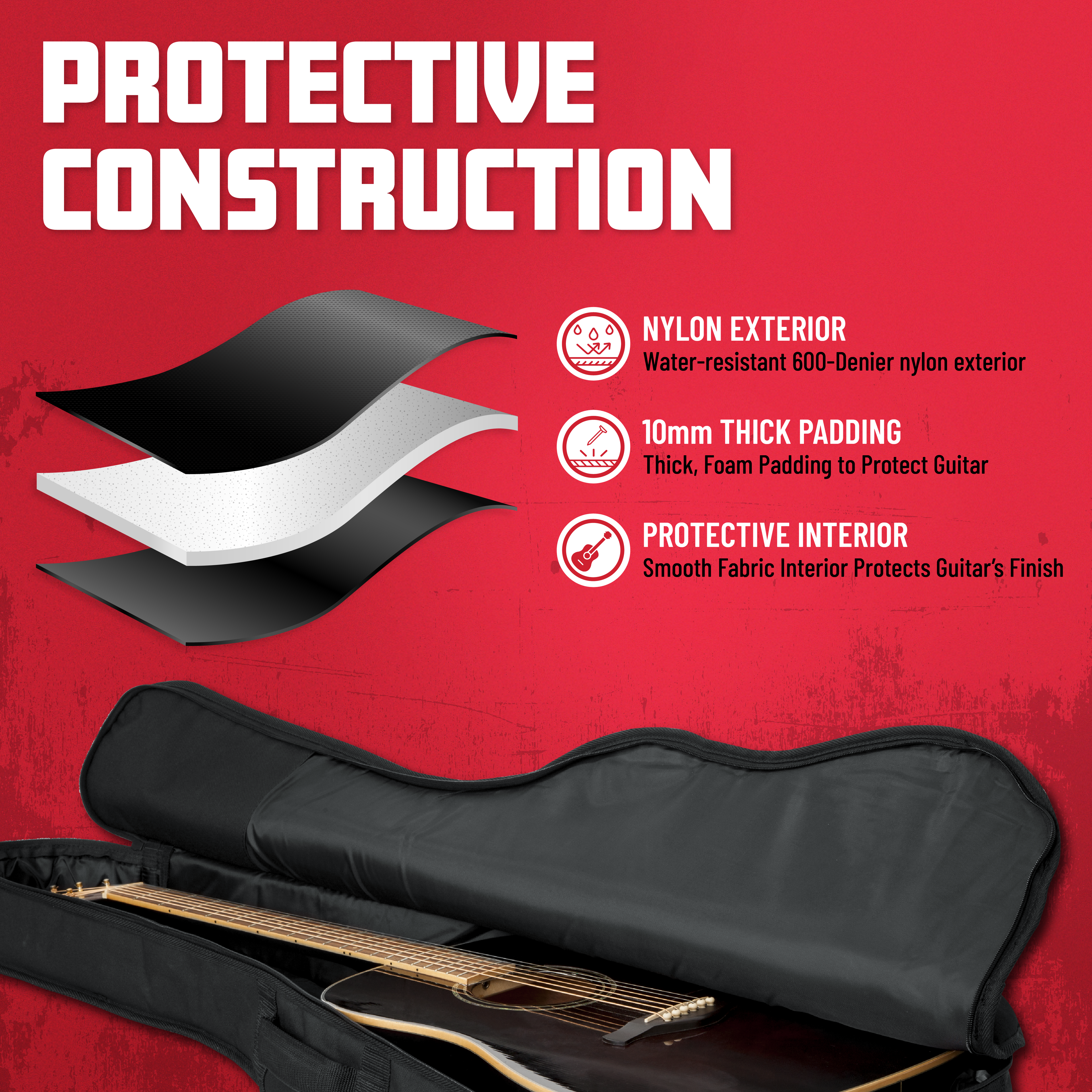 Dreadnought Guitar Gig Bag