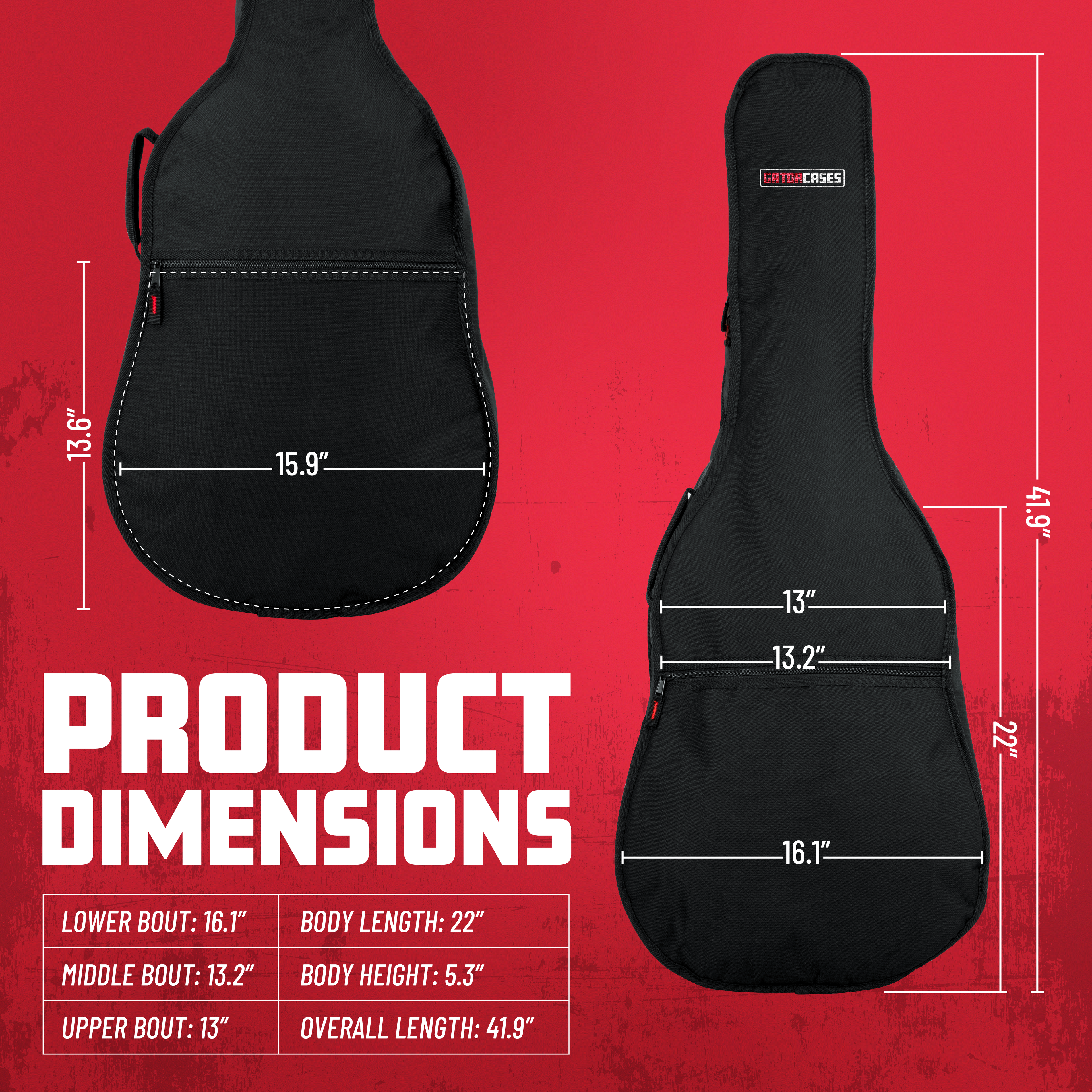 Dreadnought Guitar Gig Bag