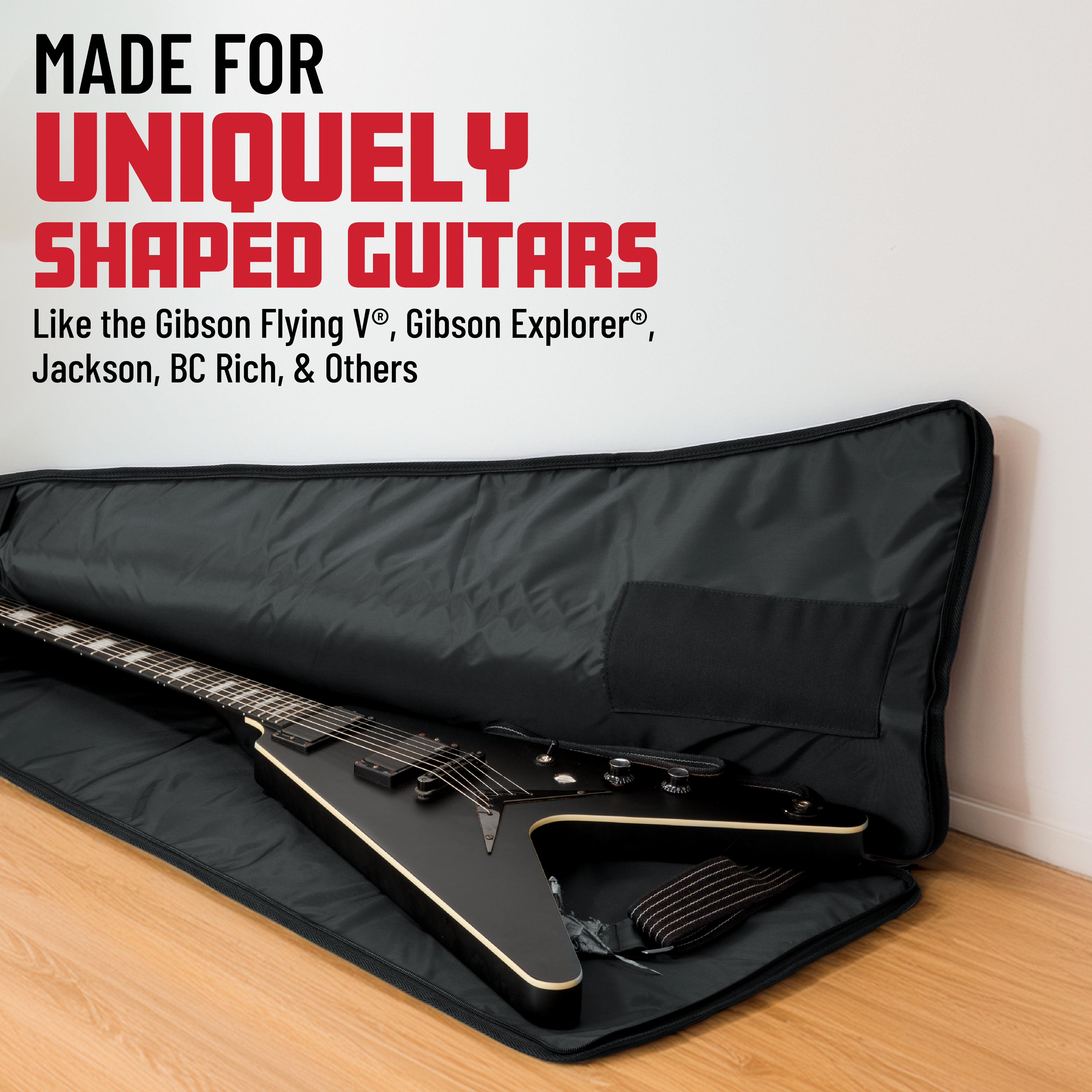 Unique Shaped Guitar Gig Bag