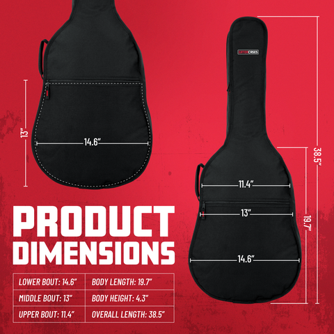 Mini Acoustic Guitar Gig Bag
