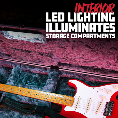 Molded Bass Case with LED Light