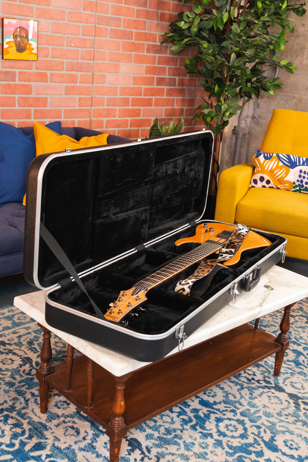 Electric Guitar Case; Extra Long