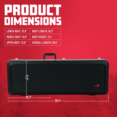 Electric Guitar Case - 4pk