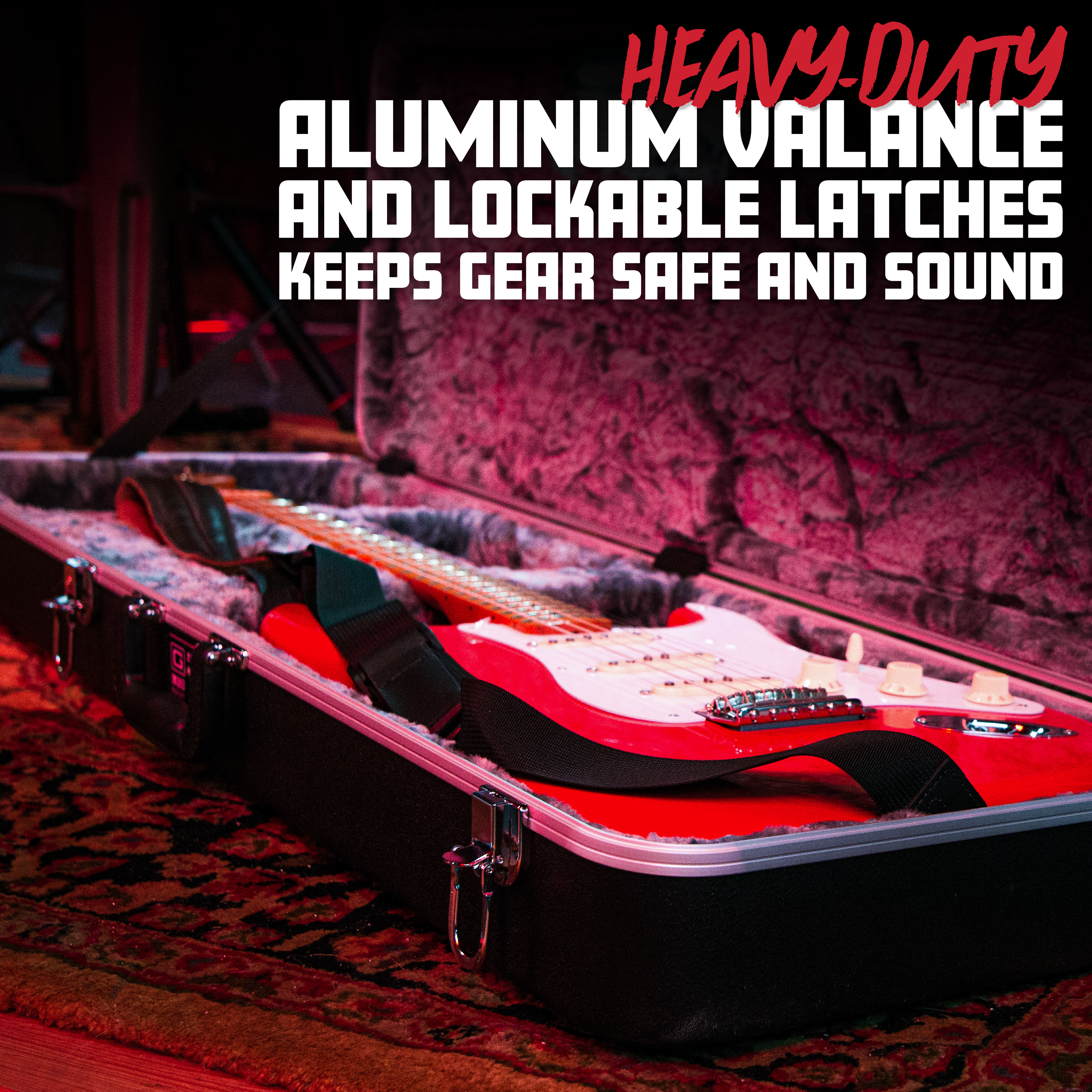 Molded Electric Case with LED Light