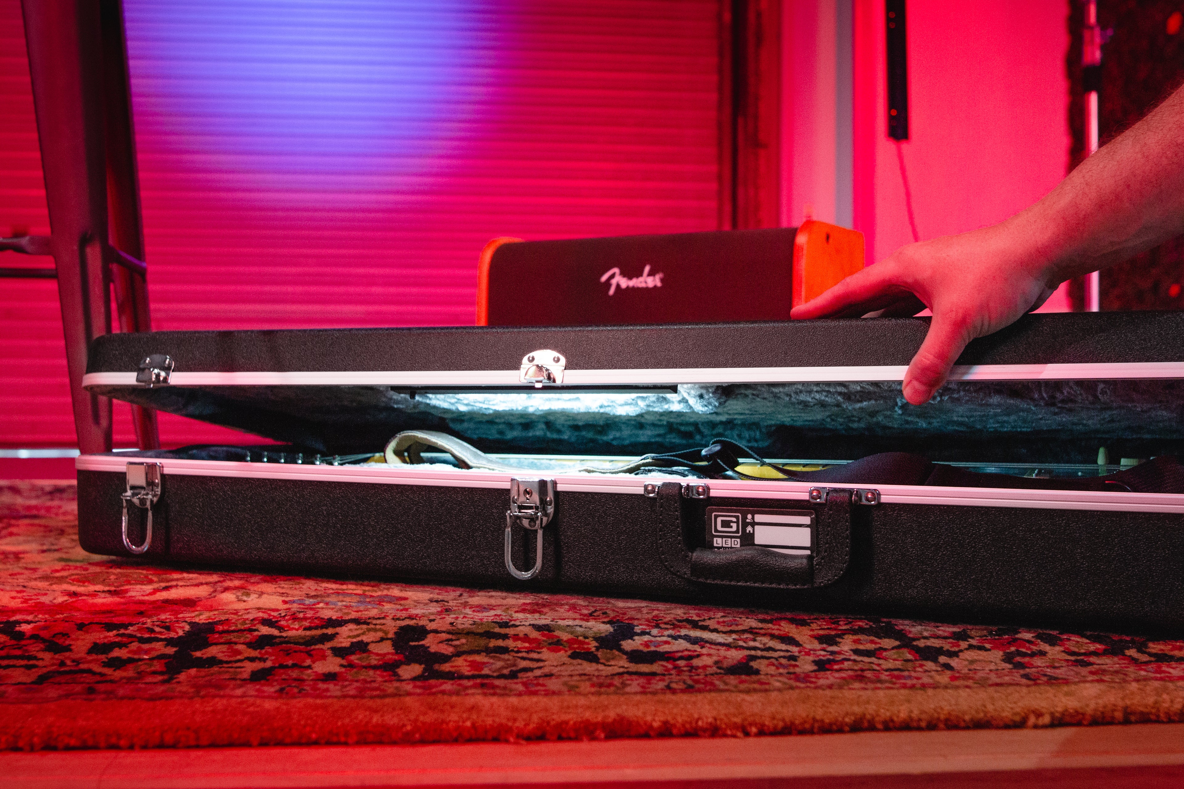 Molded Electric Case with LED Light