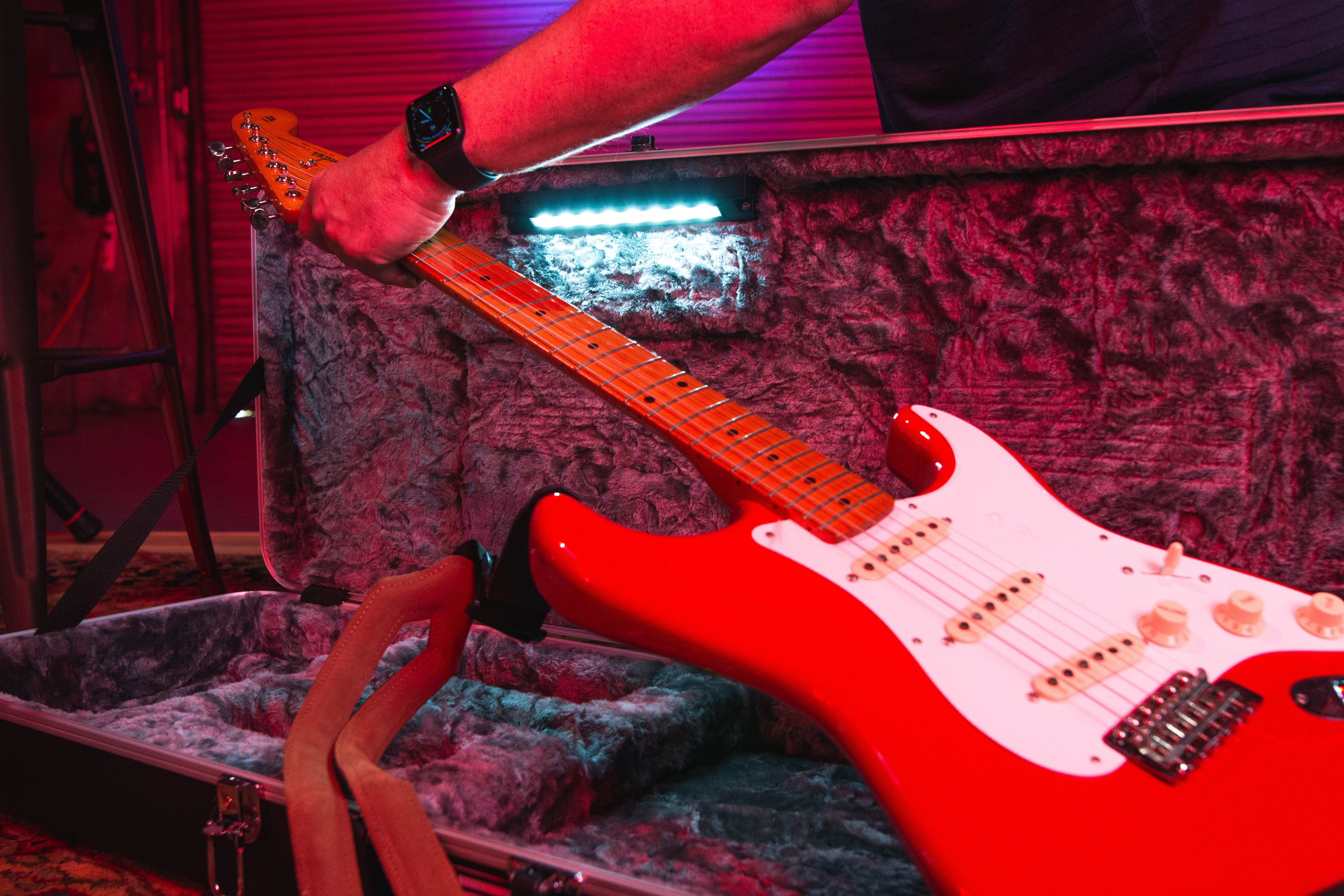 Molded Electric Case with LED Light