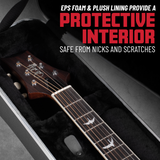Deluxe Molded Case for Parlor Guitars