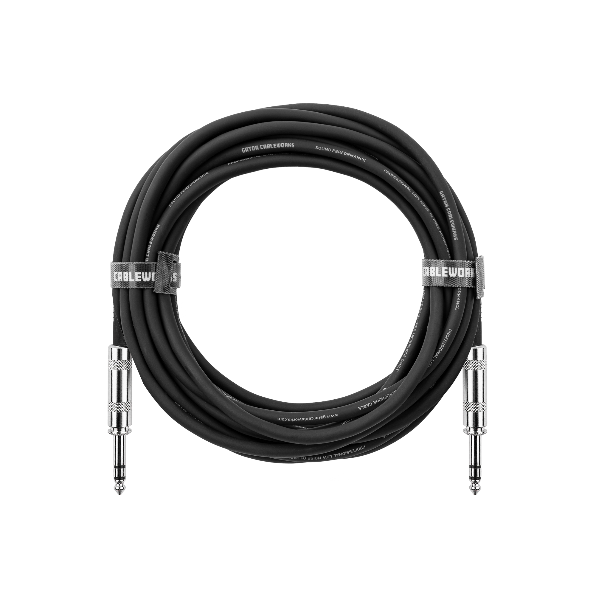 15-foot TRS ¼” Male to Male Balanced Patch Cable