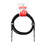 1-foot TRS ¼” Male to Male Balanced Patch Cable
