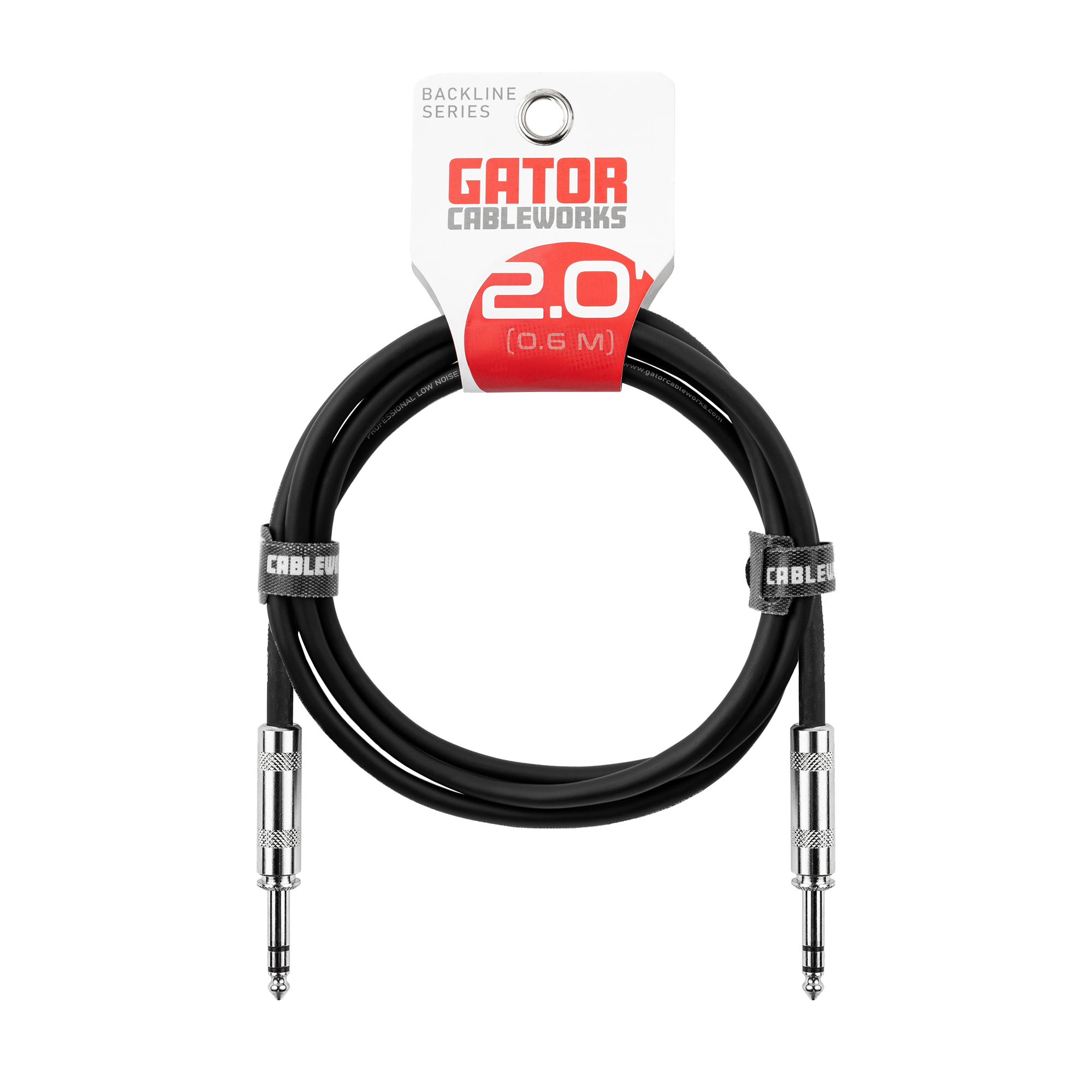 2-foot TRS ¼” Male to Male Balanced Patch Cable
