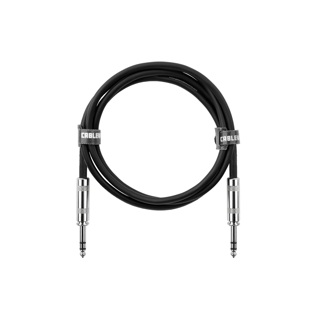2-foot TRS ¼” Male to Male Balanced Patch Cable