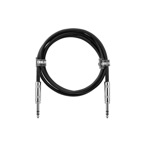2-foot TRS ¼” Male to Male Balanced Patch Cable