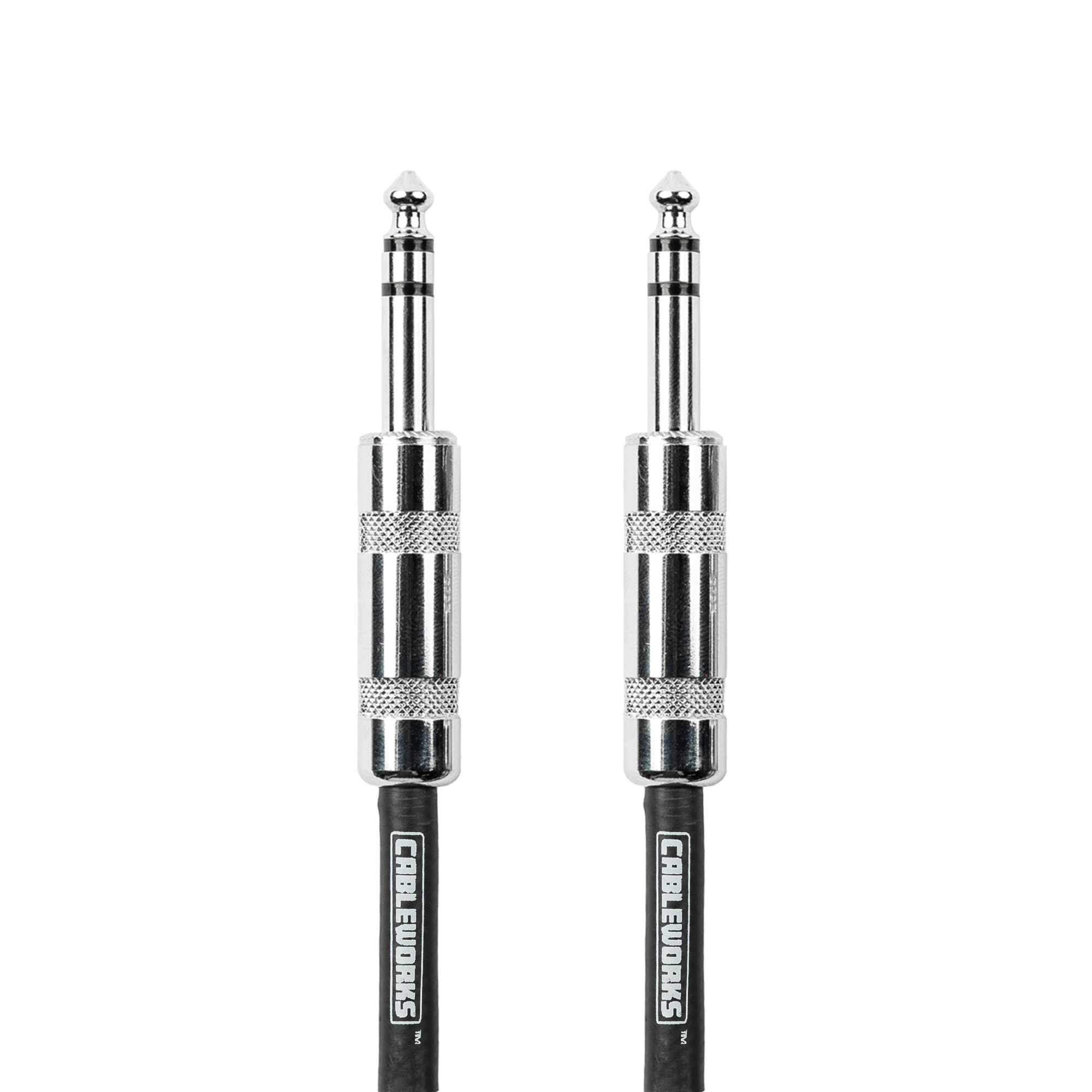 2-foot TRS ¼” Male to Male Balanced Patch Cable