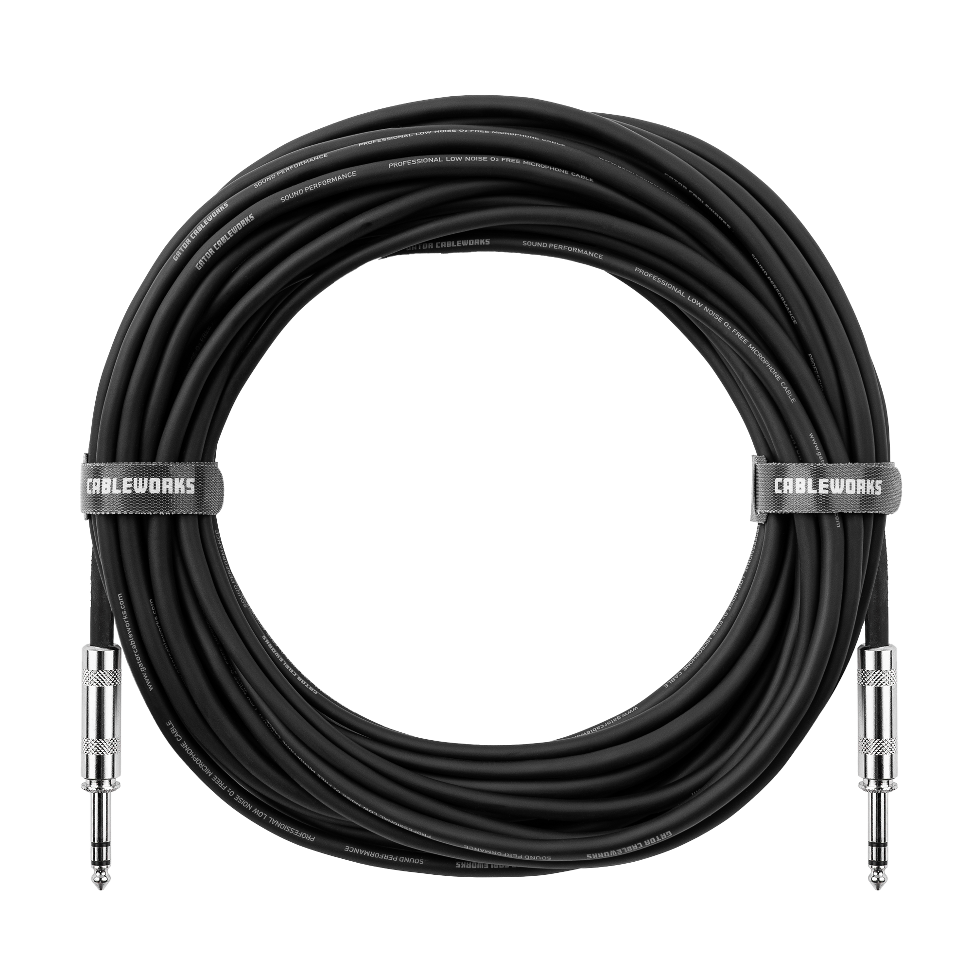 30-foot TRS ¼” Male to Male Balanced Patch Cable