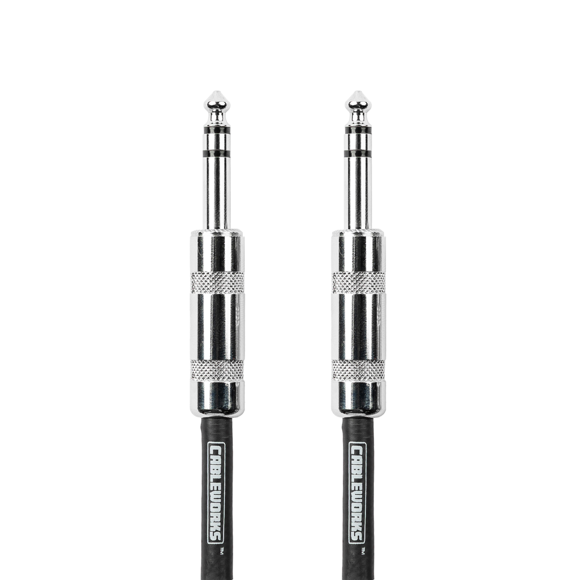 50-foot TRS ¼” Male to Male Balanced Patch Cable